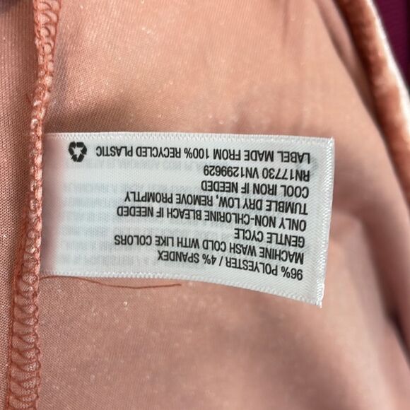 Knox Rose Dust Pink Velvet Sleeveless Top Low High style XS - Picture 5 of 10